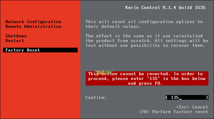 Configure Kerio Control