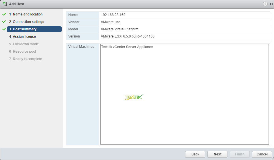 Add ESXI To Vcenter