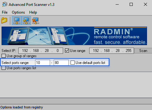  Advanced Port Scanner