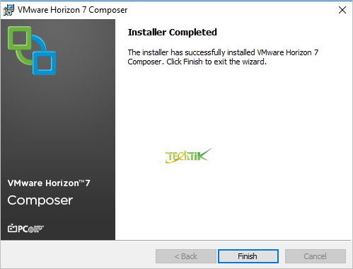 install VMware View Composer 