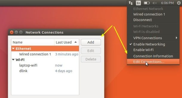 Create Wi-Fi Hotspot in Ubuntu 