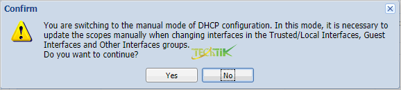  DHCP Kerio Control
