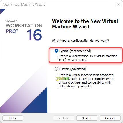 Vmware workstation-New Virtual Machine