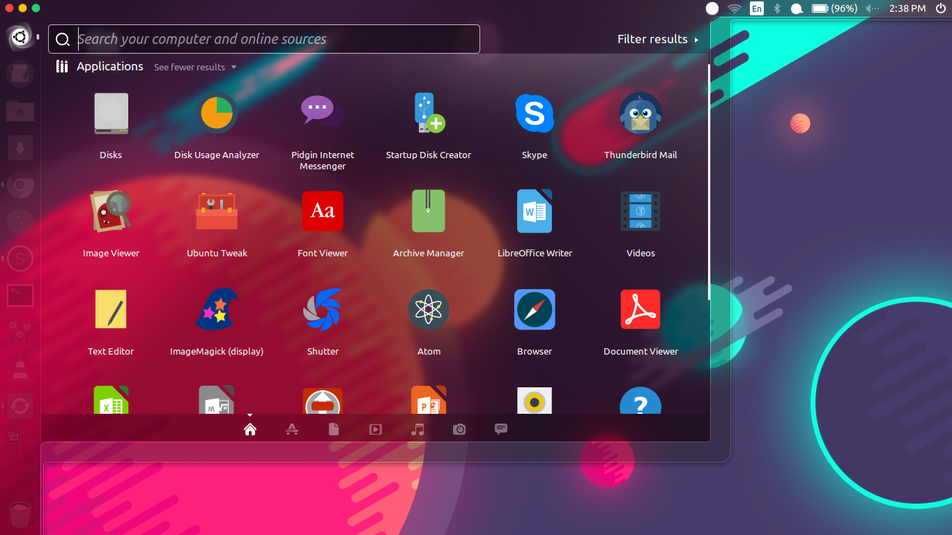 تصویر از نحوه نصب Theme بر روی Ubuntu