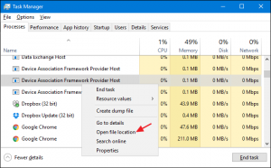 Device association framework provider host что это