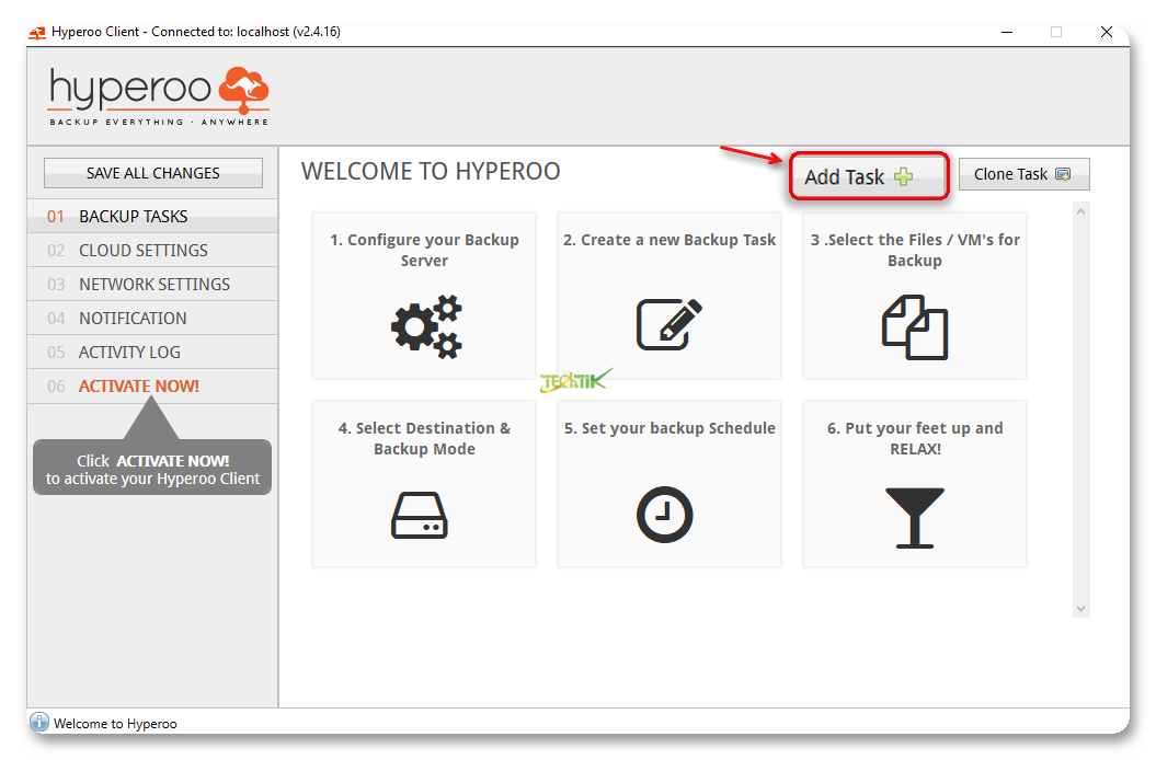 Hyperoo 2 Management Console 