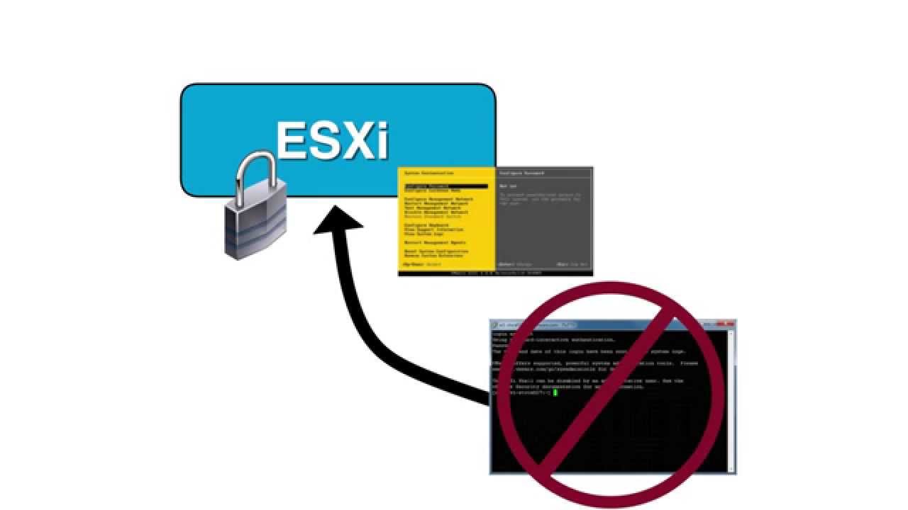 تصویر از آشنایی با قابلیت Lockdown Mode در ESXi + آموزش ویدیویی
