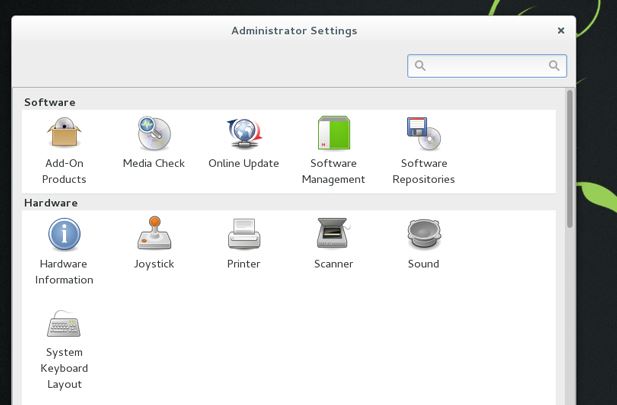 نصب نرم افزار در openSUSE