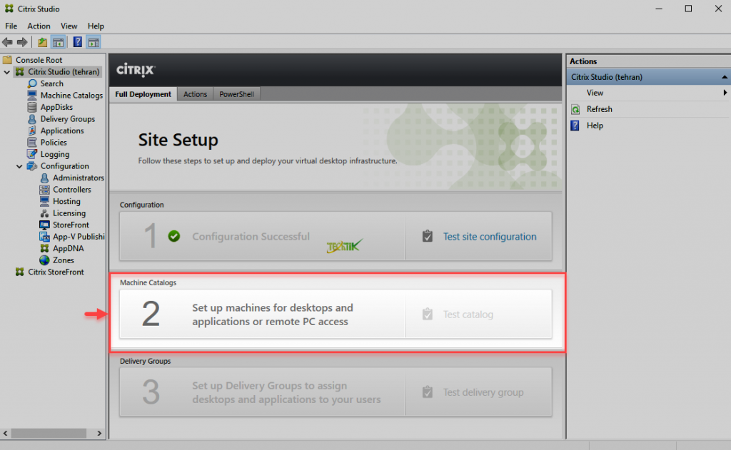 آموزش Citrix XenApp & XenDesktop بخش چهارم ساخت Machine Catalog