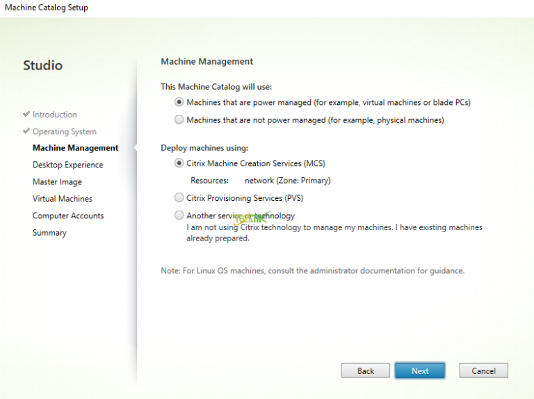 آموزش Citrix XenApp & XenDesktop بخش چهارم ساخت Machine Catalog