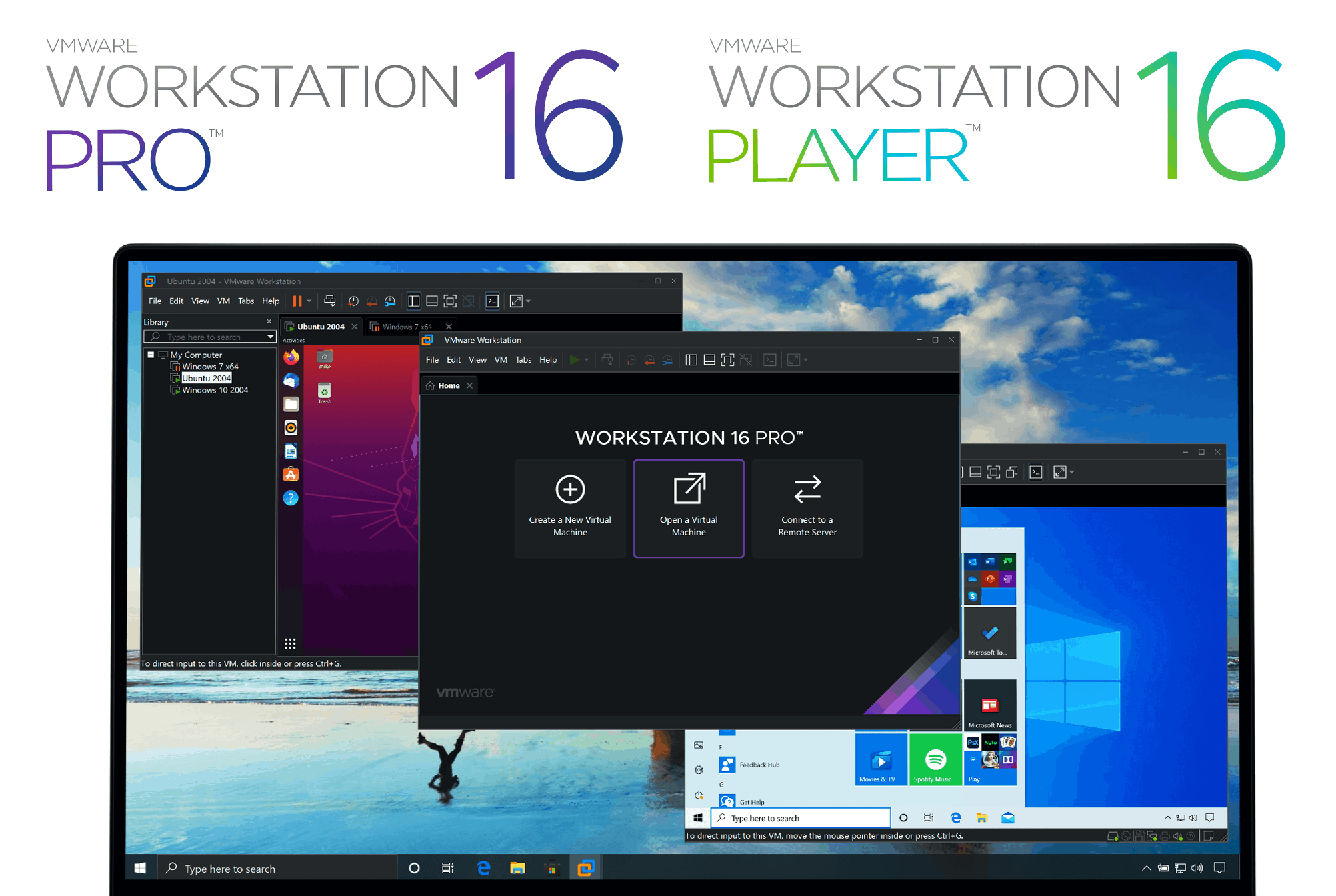 تصویر از فعال سازی Dark Mode در VMware Workstation 16