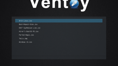 تصویر از بوت چندگانه فایل های ISO با نرم افزار Ventoy